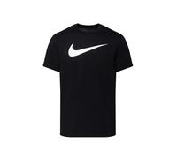 Nike Herren Schwarz Print T-Shirt Kurzarm Rundhals Frühling - Größe: XL