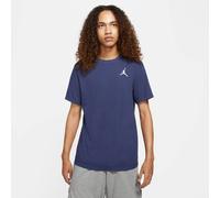 NIKE Herren Shirt M J JUMPMAN EMB SS CREW (DC7485) L MIDNIGHT NAVY/WHITE