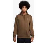 NIKE Herren Shirt M NK CLUB BB PO HOODIE (FN3859) S Braun