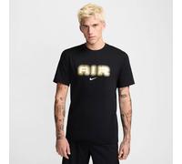 NIKE Herren Shirt AIR GRAPHIC TEE (HM0185) S BLACK/METALLIC GOLD