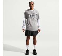 U NSW TEE STD CELEBRATE BRND DK GREY HEATHER S