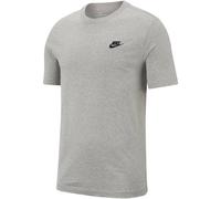 NIKE Herren Shirt T-Shirt M NSW CLUB TEE (AR4997) M DK GREY HEATHER/BLACK