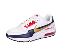 Nike Herren Sneaker Air Max LTD 3 Premium 695484-186 42.5 White/Metallic Gold/Midnight Navy