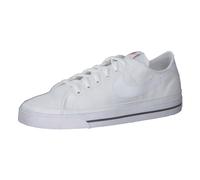 Nike Herren Sneaker Court Legacy Canvas CW6539-100 46 White/White-Black