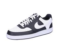 NIKE Court Vision Low Sneaker Herren 001 - black/white 44