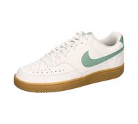 Sneaker NIKE SPORTSWEAR "Court Vision Low", Herren, Gr. 42, sail, steam, Synthetik, Schuhe Sneaker, inspiriert vom Design des Nike Air Force (92076134-42) sail, steam