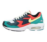 Nike Herren Sneaker Low Air Max 2 Light SP,Habanero Red Armory Navy Radiant Emerald,41 EU