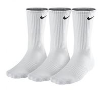 Nike Herren Socken Cushion Quarter 3er Pack, weiß (white/black), Gr. L