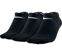 Nike Herren Socken Lightweight No Show 3er Pack, SX4705-001, Schwarz (Black/White), Gr. 42-46 (L)
