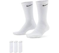 Nike Everyday Cush Crew Sportsocken 3er Pack - Weiß, Schwarz, Größe 38-42