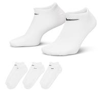 3er Pack NIKE Everyday Lightweight Sneakersocken No-Show white/black 38-42