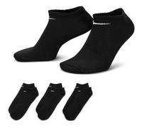 Nike Unisex Everyday Lightweight Socken (3 Paar), Black/White, XL EU