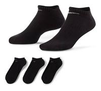 Nike Unisex U Nk Everyday Cush 3pr Socken, Schwarz/Weiß, S EU