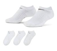 NIKE Herren Socken U NK EVERYDAY CUSH NS 3PR 132 (SX7673) S WHITE/BLACK 100