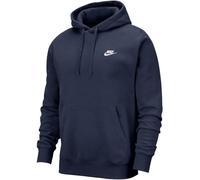 Nike Herren Sportswear Club Fleece Hoodie, Midnight Navy/Midnight Navy/White, XXL