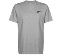 Nike Herren Sportswear klub T shirt, Dark Grey Heather/Black, M EU
