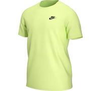 Nike Herren Sportswear Club T-Shirt, Light Lemon Twist/Black, M