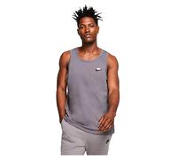 Nike Herren Sportswear Club Tanktop, Dark Grey/White/Black, S