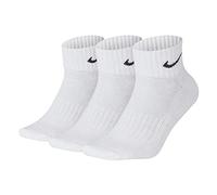 Nike Herren Strümpfe Cushion Quarter, 3er Pack - Mehrfarbig (weiß/schwarz), 46-50 EU