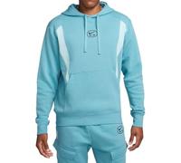 Nike Herren Sw Air Fleece Bb Kapuzenpullover, Denim Turq/Glacier Blue/Black, L