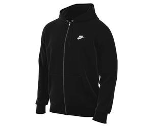 Nike Herren Sweatjacke Club FN3861-010 XL Black/Black/White