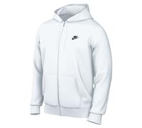 Nike Herren Sweatjacke Club FN3861-100 S White/White/Black