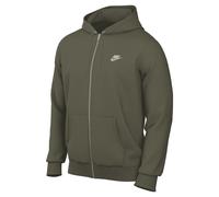 Nike Herren Sweatjacke Club FN3861-222 XL Medium Olive/Medium Olive/White