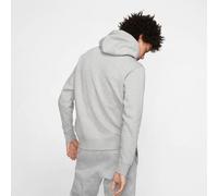 NIKE Herren Sweatshirt "Club Fleece" (BV2973) XL DK GREY HEATHER/MATTE SILVER/WHITE