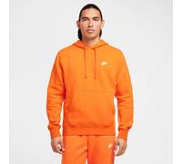 Nike Sportswear Club Fleece Hoodie, Safety Orange/Safety Orange/White, BV2654-819, 2XL