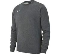 Nike Herren Sweatshirt Club19, Charcoal Heather/White, M, AJ1466-071