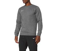 Nike Herren Sweatshirt M CRW FLC TM Club19, Charcoal Heather/(White), 3XL, AJ1466