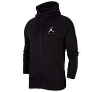 Nike Herren Sweatshirt M J Jumpman Fleece Fz, Black/(White), XS, CK6679