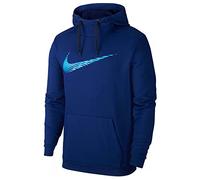 Nike Herren Sweatshirt M NK Dry Hoodie PO Swoosh, Blue Void, S, CJ4268