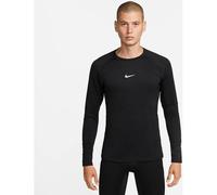 NIKE Herren Sweatshirt M NP TOP WARM LS CREW (FB7982) L BLACK/WHITE