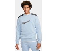 NIKE Herren Sweatshirt M NSW SP FLC CREW BB (FN0245) XL LT ARMORY BLUE/IRON GREY/IRON GREY