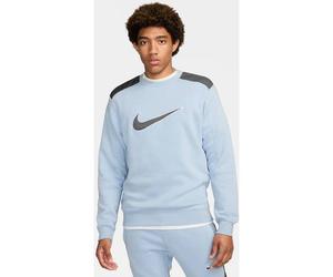 NIKE Herren Sweatshirt M NSW SP FLC CREW BB (FN0245) XL LT ARMORY BLUE/IRON GREY/IRON GREY