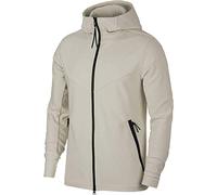 Nike Herren Sweatshirt M NSW TCH PCK Hoodie FZ Knit, Light Bone/Sail/Black, L, AR1548