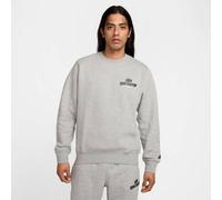 Nike - Nike M NK CLUB BB CREW NSW GFX 063 DK GREY HEATHER/BLACK