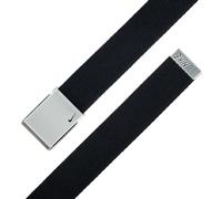 Nike Herren Swoosh Webgürtel, Schwarz, Einheitsgröße