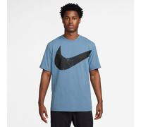 Nike Herren T-Shirt Hyverse Swoosh Dri-FIT Tee FZ1064-429 S Aegean Storm/Black