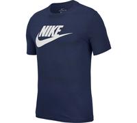 Nike Herren T-Shirt Icon Futura AR5004-411 M Midnight Navy/White