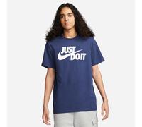 Nike Herren T-Shirt JDI Swoosh AR5006-410 M Midnight Navy/White
