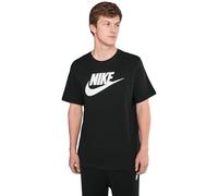 NIKE Herren T-Shirt M NSW Tee ICON Futura, Black/(White), S, AR5004