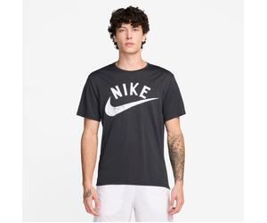 Nike Herren T-Shirt Miler Swoosh Men s Dri-FIT FV9898-010 M Anthracite/Black/Htr/White