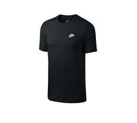 Nike Club T-Shirt Schwarz Weiss F013 XL schwarz
