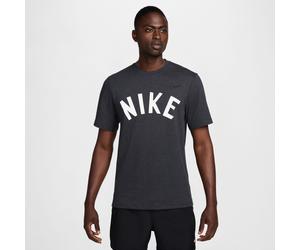 Nike Herren T-Shirt Primary Swoosh Dri-Fit Tee FV9770-010 L Black/Anthracite/Htr