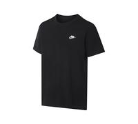 Nike Herren T-Shirt Sportswear Club, Black/White, L, AR4997-013