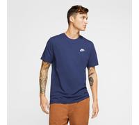 Nike Herren T-Shirt Sportswear Club, Midnight Navy/White, XS, AR4997-410
