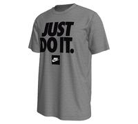 NIKE Herren M NSW Tee Fran JDI Verbiage T-Shirt, Dk Grey Heather, XL