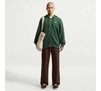 Herren Tennissweatshirt Nike Club Full-Zip Fleece - fir/fir/white - Grün (M)